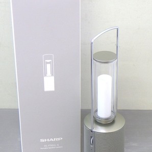 展示美品 シャープ LED ランタン付 Bluetooth ポータブル スピーカー DL-FS01L-S オリーブシルバー IP54防じん防水 SHARP POWERED BY ONKYOの画像1