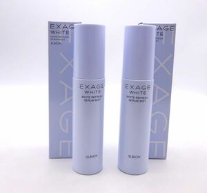 E★新品 アルビオン エクサージュ ホワイトリフレッシュ セラムミスト 60ml×2本セット★