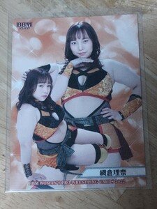 BBM2022 女子プロレスカード　レギュラーカード　網倉理奈　