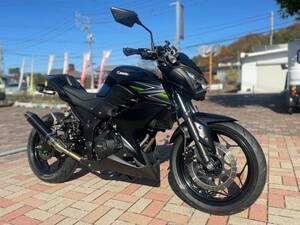 Z250　前後タイヤ新品　Kawasaki　カワサキ　2013年モデル　9,000㎞　USBポート付き　カスタム多数