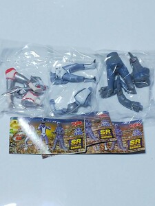 即決 SR 特撮ヒーローコレクション シルバー仮面 3種