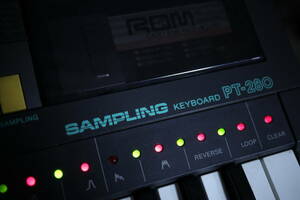 Casio PT-280 動作チェック済み状態良好 sampling