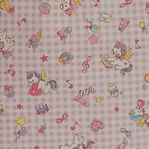 ☆ハンドメイド☆着替え袋☆体操着入れ☆ギンガムユニコーン柄☆ピンク☆_画像5