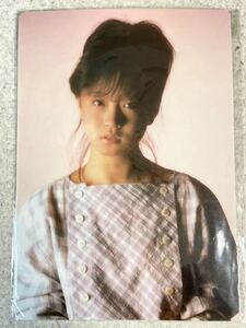 1円 新品 未使用 未開封 中森明菜 下敷 AKINA NAKAMORI 当時物 デッドストック 送料無料 売り切り