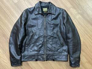 極美品 サイズ44 THE REAL McCOY'S リアルマッコイズ 30s SPORTS JACKET / MOBSTER スポーツジャケット モブスター ホースハイド 馬革