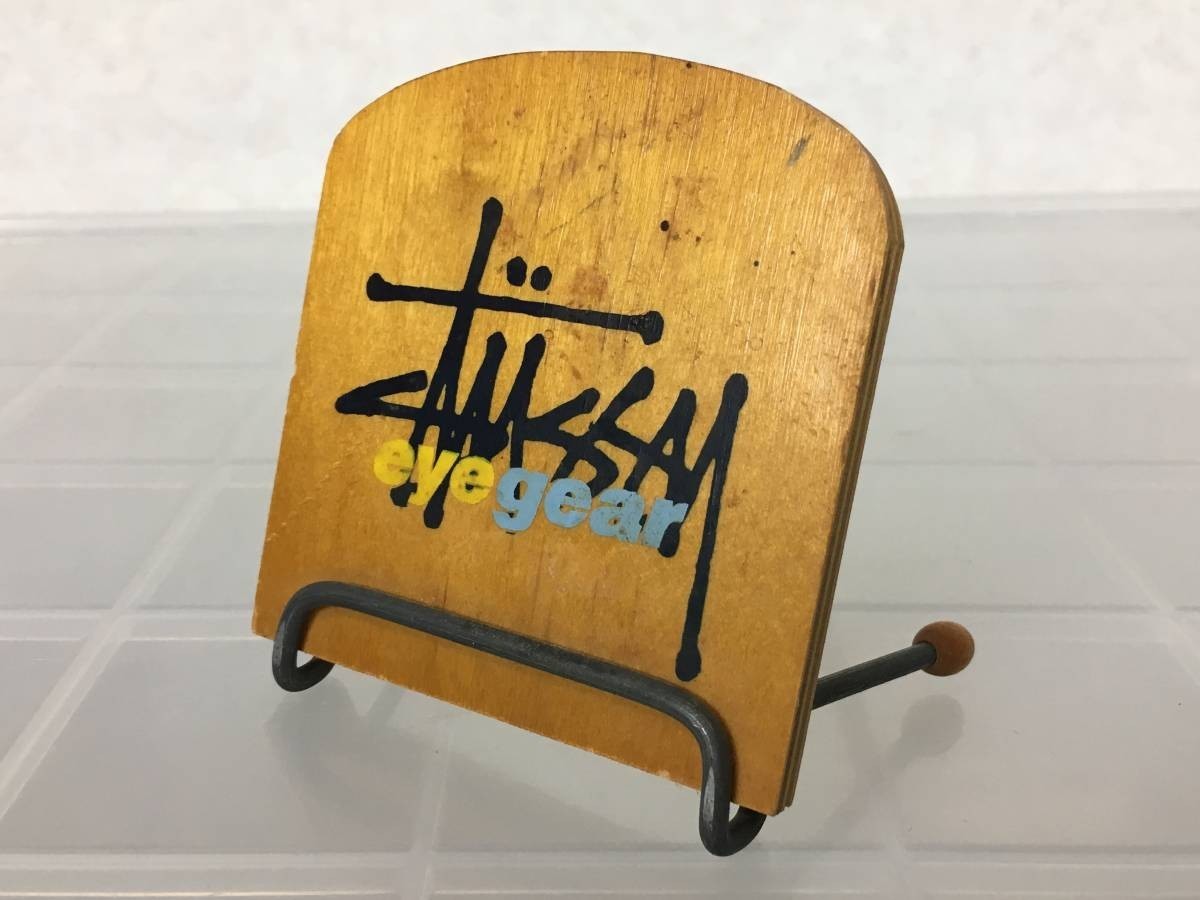 Stussy eye gear 非売品 スタンド ミニ看板 Stussy eye gear 非売品スタンド ミニ看板