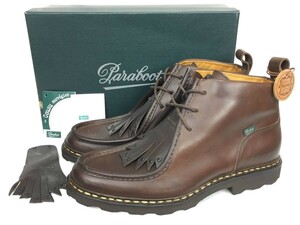 未使用品 Paraboot パラブーツ hobo ホーボー 別注 MUCY MARCHE Ⅱ ミューシー マルシェ MARRON マロン サイズ10