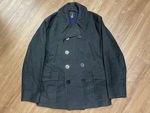 TOYS McCOY トイズマッコイ TMJ1435-030 PEACOAT COMMERCIAL GROSGRAIN Pコート コマーシャル ジャングルクロス サイズ42