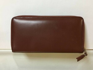 COMME des GARCONS Comme des Garcons LUXURY GROUP luxury group round Zip long wallet long wallet bar gun ti