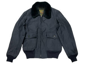 未使用品 36 Buzz Rickson's AVIATION ASSOCIATES JUNGLE CLOTH G-1 BR14129 バズリクソンズ フライトジャケット ジャングルクロス