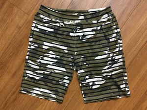 SOPHNET. CAMOUFLAGE OVER PRINT BORDER SHORT ソフネット オーバープリントボーダーショーツ サイズM