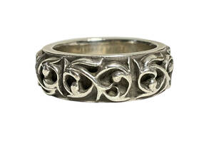 約22号 CHROME HEARTS クロムハーツ ETERNITY VINE BAND RING エタニティ ヴァインバンド リング 指輪 シルバー925 silver925