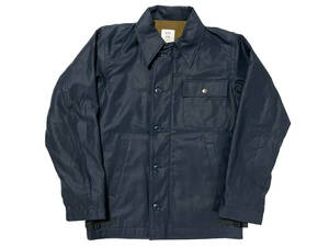 未使用品 36R HOUSTON ヒューストン 5687 A-2 DECK JACKET デッキジャケット ネイビー