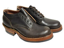 未使用品 7E BROWN WHITE'S BOOTS ホワイツ 300HCOX SDBNCV OXFORD CORDOVAN オックスフォード コードバン ダークブラウン 焦茶_画像3