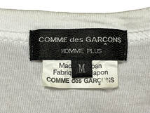 Mサイズ AD2018 COMME des GARCONS HOMME PLUS コムデギャルソンオムプリュス Lisa Congdon ドッキング カットソー Tシャツ_画像4