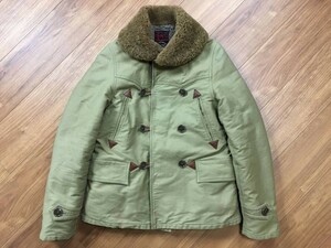 BUZZ RICKSON'S AVIATION ASSOCIATES BR12529 COAT GUARD STYLE JACKET バズリクソンズ ゴーストガードスタイルジャケット アルパカ 34