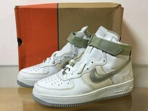 未使用品 '02 NIKE 302347 102 AIR FORCE 1 HI L/M エアフォース スニーカー ホワイト/メタリックシルバー 20th US8.5 26.5cm デッド_画像1