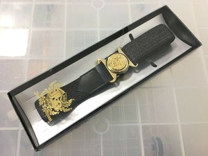 未使用品 JUVENILE DELINQUENT ジュベナイルデリンクエント ゴムベルト ラメ 黒 ズートスーツ チカーノ