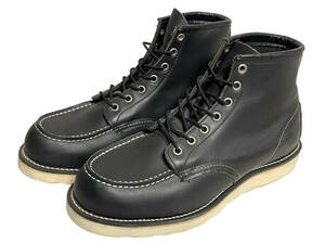 8.5E REDWING Red Wing 8179 CLASSIC MOC Irish setter boots black chrome 