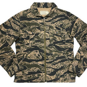 38 TROPHY CLOTHING トロフィークロージング Tigerstripe Fatigue Jacket タイガーストライプ ジャケットの画像1