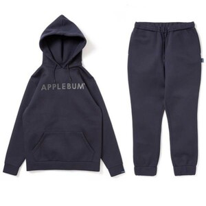 15aw APPLEBUM High Class Modal アップルバム パーカー パンツ セットアップ M 美品 紺