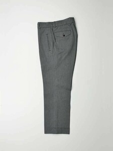 未使用品 Anachronorm CLASSIC CORDLANE TROUSERS ANA006 アナクロノーム クラシックコードレーントラウザーズ パンツ ダークグレー 32