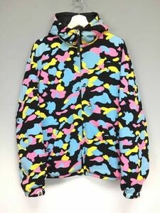 A BATHING APE A Bathing Ape multi duck nylon sweat reversible jacket size M