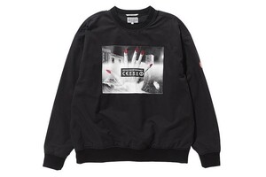 17ss C.E CAV EMPT シーイー キャブエンプト C/N PULLOVER コットンナイロン プルオーバー ジャケット グラフィック プリント サイズM