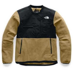 未使用品 今期新モデル 19FW THE NORTH FACE ノースフェイス DENALI CREW デナリ クルー フリース ブリティッシュカーキ サイズL