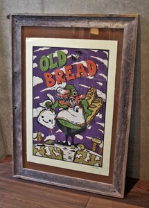 未使用品 超希少サンプル CUNE 15ss OLD BREAD 古いパン シルクスクリーンポスター 日本製 ハーネミューレ製版画用紙 2枚生産のうちの1枚
