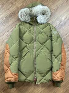 美品 TOYS McCOY トイズマッコイ MILITARY DOWN PARKA ミリタリーダウンパーカー アラスカン メロンパン サイズ38