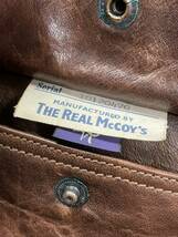 超希少 旧マッコイ THE REAL McCOY'S × H.OKAMOTO 岡本 リアルマッコイズ ROUGH WEAR CLOTHING CO. ラフウェア A-2 フライトジャケット 38_画像6