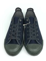 未使用品 Nigel Cabourn MOONSTAR ナイジェルケーボン ARMY TRAINERS LOW TOP アーミートレーナー スニーカー ネイビー 4.5_画像4