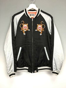 A BATHING APE アベイシングエイプ TIGER SOUVENIR JACKET タイガー スーベニアジャケット スカジャン サイズM クリーニング済