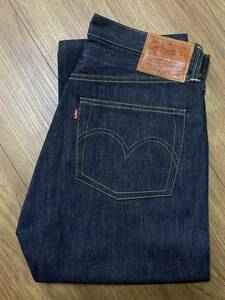 未使用品 バレンシア工場製 LEVI'S リーバイス S501XX 44501 0022 裏刻印555 デニム ジーンズ W32L36