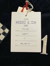 未使用品 中 テーラー東洋 港商 KOSHO & CO. × C×T×M TT13430 SOUVENIR JACKET スーベニアジャケット スカジャン リバーシブル ネイビー_画像9