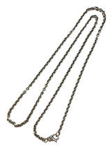 CHROME HEARTS クロムハーツ NE CHAIN 30 NEチェーン 30インチ ネックレス RINKAN購入証明書付き_画像1