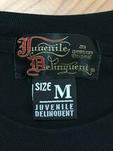 ラスト一枚 未使用品 JUVENILE DELINQUENT ジュベナイルデリンクエント バッグロゴ 半袖 Tシャツ サイズM_画像4