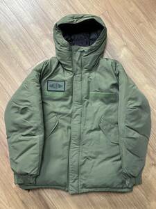 極美品 即完売品 21aw CHALLENGER チャレンジャー MODS DOWN JACKET モッズ ダウンジャケット オリーブ サイズM