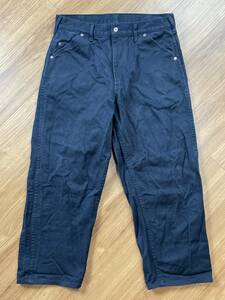 TUKI ツキ 0082 WORK PANTS FINE DRILL 葛城 超長綿 ワークパンツ サイズ3 原田服飾研究所