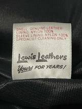 美品 36 Lewis Leathers ルイスレザー 441T CYCLONE サイクロン タイトフィット ラットランドシープ_画像8