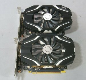 B38548 O-02117 GeForce GTX1050 2個セット ジャンク