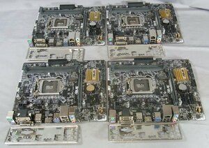 B38296 O-01043 ASUS H110M-A/M.2 LGA1151 マザーボード 4枚セット ジャンク