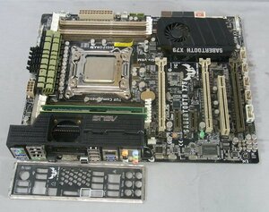 B38400 O-01155 ASUS SABERTOOTH X79 + Core i7-4930K + 8GB×2 LGA2011 マザーボードセット ジャンク