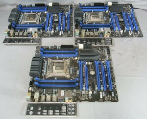 B38492 O-01013 MSI X79A-SD40 LGA2011 マザーボード 3枚セット ジャンク