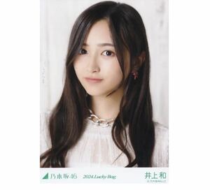 BF【29】乃木坂46 公式グッズ　生写真　1枚　2024 福袋 Lucky Bag カレンダー衣装　井上和　ヨリ