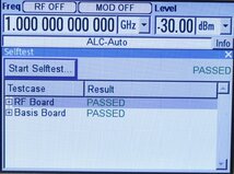 MF51163◆ROHDE&SCHWARZ SMC100A Opt.B103 シグナルジェネレータ 信号発生器 9kHz-3.2GHz【返品保証あり】_画像7