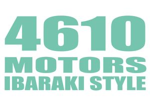 4610 MOTORS IBARAKI STYLE LGR カッティングステッカー/シロウトモータース 茨城スタイル STICKER シール アメ車