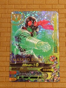 ( кошка pohs ) Kamen Rider карта коллекционные карточки Ganbaride gun ba Rising gun barejenz Kamen Rider 1 номер BM6-052 SR распроданный 