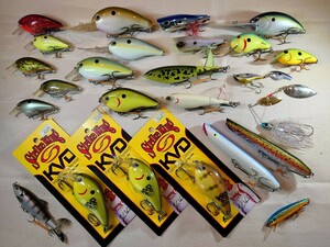 Strike King KVD / STORM / DEX / Bomber 等 海外 ルアーセット 25個